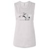 Ladies' Bella Flowy Scoop Muscle Tank Thumbnail