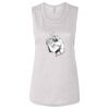 Ladies' Bella Flowy Scoop Muscle Tank Thumbnail
