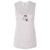 Ladies' Bella Flowy Scoop Muscle Tank Thumbnail