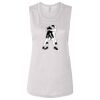 Ladies' Bella Flowy Scoop Muscle Tank Thumbnail