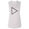 Ladies' Bella Flowy Scoop Muscle Tank Thumbnail