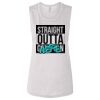 Ladies' Bella Flowy Scoop Muscle Tank Thumbnail