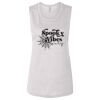 Ladies' Bella Flowy Scoop Muscle Tank Thumbnail