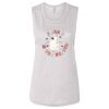 Ladies' Bella Flowy Scoop Muscle Tank Thumbnail