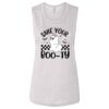 Ladies' Bella Flowy Scoop Muscle Tank Thumbnail