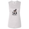 Ladies' Bella Flowy Scoop Muscle Tank Thumbnail