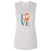 Ladies' Bella Flowy Scoop Muscle Tank Thumbnail