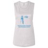 Ladies' Bella Flowy Scoop Muscle Tank Thumbnail