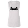 Ladies' Bella Flowy Scoop Muscle Tank Thumbnail