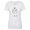Next Level The Ideal V T-Shirt Thumbnail